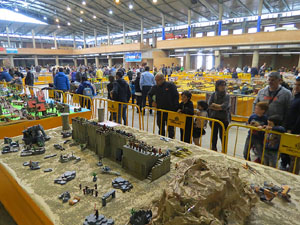 Fira de Girona. Fira de Playmobil de Girona organitzada per Esplay