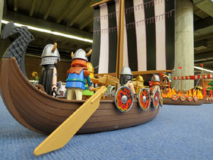 Fira de Girona. Fira de Playmobil de Girona organitzada per Esplay