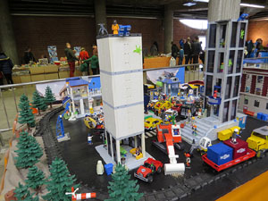 Fira de Girona. Fira de Playmobil de Girona organitzada per Esplay