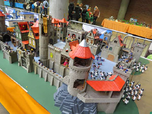 Fira de Girona. Fira de Playmobil de Girona organitzada per Esplay