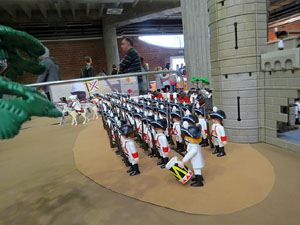 Fira de Girona. Fira de Playmobil de Girona organitzada per Esplay