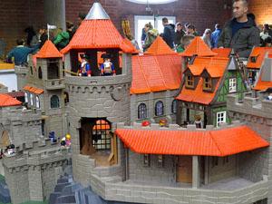 Fira de Girona. Fira de Playmobil de Girona organitzada per Esplay