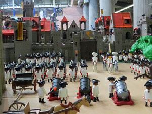 Fira de Girona. Fira de Playmobil de Girona organitzada per Esplay