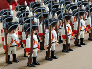 Fira de Girona. Fira de Playmobil de Girona organitzada per Esplay