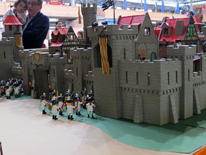 Fira de Girona. Fira de Playmobil de Girona organitzada per Esplay