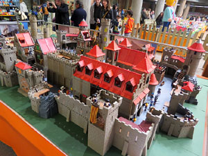 Fira de Girona. Fira de Playmobil de Girona organitzada per Esplay