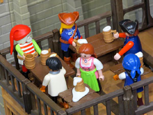 Fira de Girona. Fira de Playmobil de Girona organitzada per Esplay