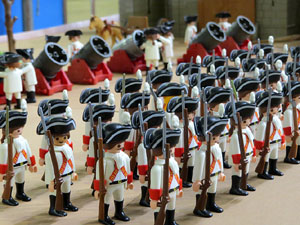 Fira de Girona. Fira de Playmobil de Girona organitzada per Esplay