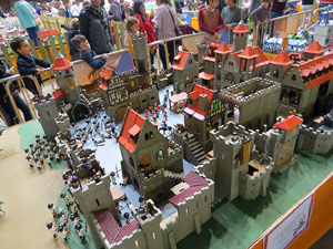 Fira de Girona. Fira de Playmobil de Girona organitzada per Esplay