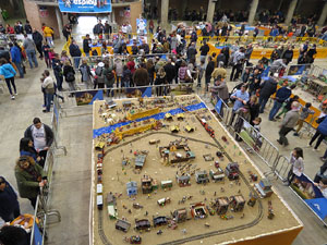 Fira de Girona. Fira de Playmobil de Girona organitzada per Esplay