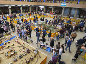 Fira de Girona. Fira de Playmobil de Girona organitzada per Esplay