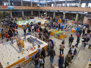 Fira de Girona. Fira de Playmobil de Girona organitzada per Esplay