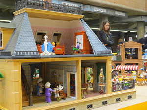 Fira de Girona. Fira de Playmobil de Girona organitzada per Esplay