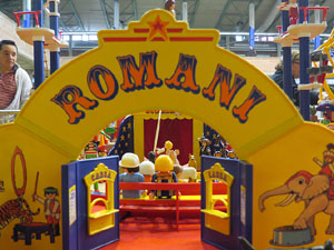 Fira de Girona. Fira de Playmobil de Girona organitzada per Esplay