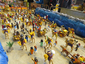 Fira de Girona. Fira de Playmobil de Girona organitzada per Esplay