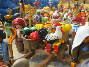 Fira de Girona. Fira de Playmobil de Girona organitzada per Esplay