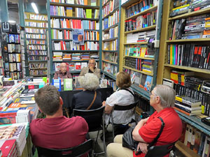 Llibreria Geli. Parlem de llibres? amb Enric Mirambell i Belloc prologat per Joaquim Nadal Farreras