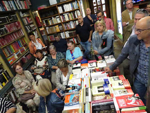 Presentaci&oacute; de La cuina antiga. Ibers, grecs i romans, de Jaume F&agrave;brega, amb Ramon Bux&oacute; i Abraham Simon