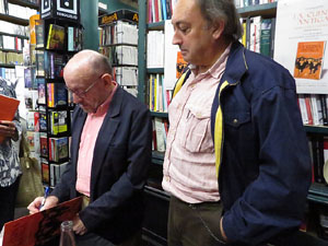 Presentaci&oacute; de La cuina antiga. Ibers, grecs i romans, de Jaume F&agrave;brega, amb Ramon Bux&oacute; i Abraham Simon