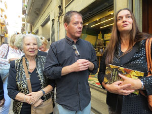 Llibreria Geli. Presentaci&oacute; de La cuina medieval i renaixentista. Moros, jueus i cristians, de Jaume F&agrave;brega, amb Joaquim Nadal i Abraham Simon