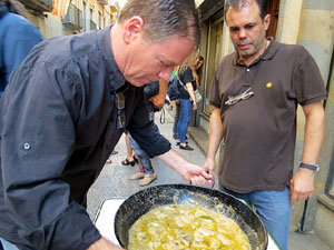 Llibreria Geli. Presentaci&oacute; de La cuina medieval i renaixentista. Moros, jueus i cristians, de Jaume F&agrave;brega, amb Joaquim Nadal i Abraham Simon