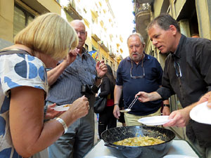 Llibreria Geli. Presentaci&oacute; de La cuina medieval i renaixentista. Moros, jueus i cristians, de Jaume F&agrave;brega, amb Joaquim Nadal i Abraham Simon