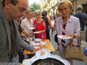 Llibreria Geli. Presentaci&oacute; de La cuina medieval i renaixentista. Moros, jueus i cristians, de Jaume F&agrave;brega, amb Joaquim Nadal i Abraham Simon
