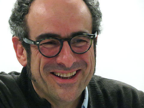 Salvador Garcia-Arbós durant la xerrada