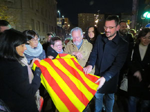 Homenatge detinguts per organitzar una de les primeres comissions obreres a la f&agrave;brica Torras Hostench