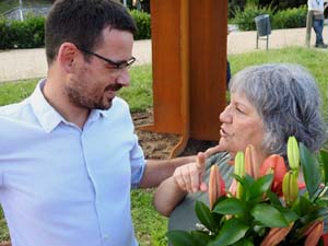 Inauguració de l'escultura 'Arbre' de Max Varés