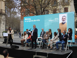 Presentació candidats Junts per Catalunya a l'alcaldia 2023