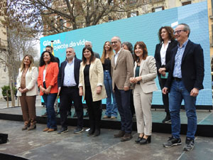 Presentació candidats Junts per Catalunya a l'alcaldia 2023