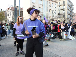 Commemoraci&oacute; del Dia de la Dona 2024 a la pla&ccedil;a de l'U d'octubre de 2017