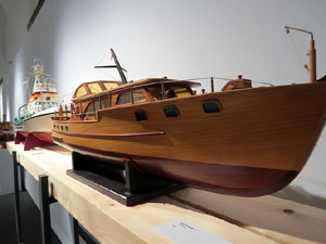 Exposició 'Girona prop del mar' de modelisme naval a la Casa de Cultura