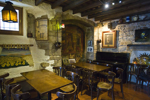 Interior del Cafè L'Arc. 2011