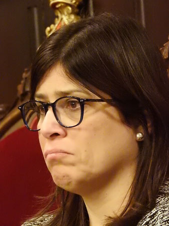 La vicealcaldessa de Girona, Gemma Geis