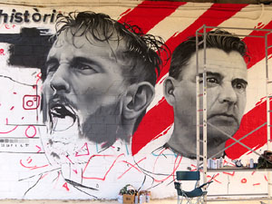 Mural del Girona FC