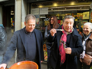 Presentaci&oacute; 'L'Odissea culin&agrave;ria' d'Enric Herce i Jaume F&agrave;brega, a c&agrave;rrec de Joan Roca, i un tast gastron&ograve;mic d'Abraham Simon