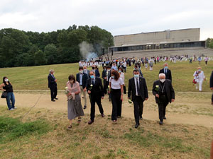 Homenatge en record de les v&iacute;ctimes de la Covid-19 al Parc de les Ribes del Ter