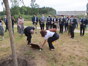Homenatge en record de les v&iacute;ctimes de la Covid-19 al Parc de les Ribes del Ter