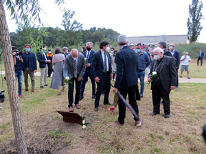 Homenatge en record de les v&iacute;ctimes de la Covid-19 al Parc de les Ribes del Ter
