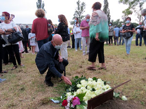 Homenatge en record de les v&iacute;ctimes de la Covid-19 al Parc de les Ribes del Ter