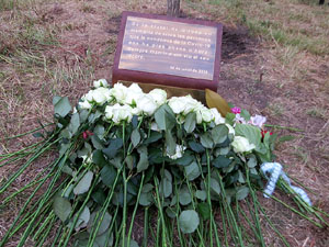Homenatge en record de les v&iacute;ctimes de la Covid-19 al Parc de les Ribes del Ter