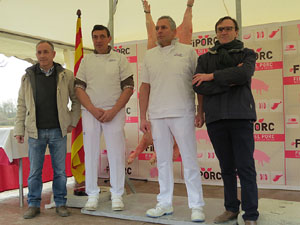 Fira del Porc FIPORC 2015. Demostraci&oacute; de l'especejament d'un porc