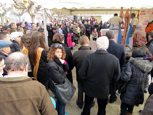 Fira del Porc FIPORC 2015. Demostraci&oacute; de l'especejament d'un porc