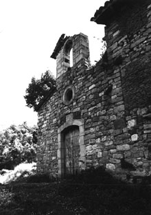 Capella del mas de Sant Pau de Susqueda. 1989